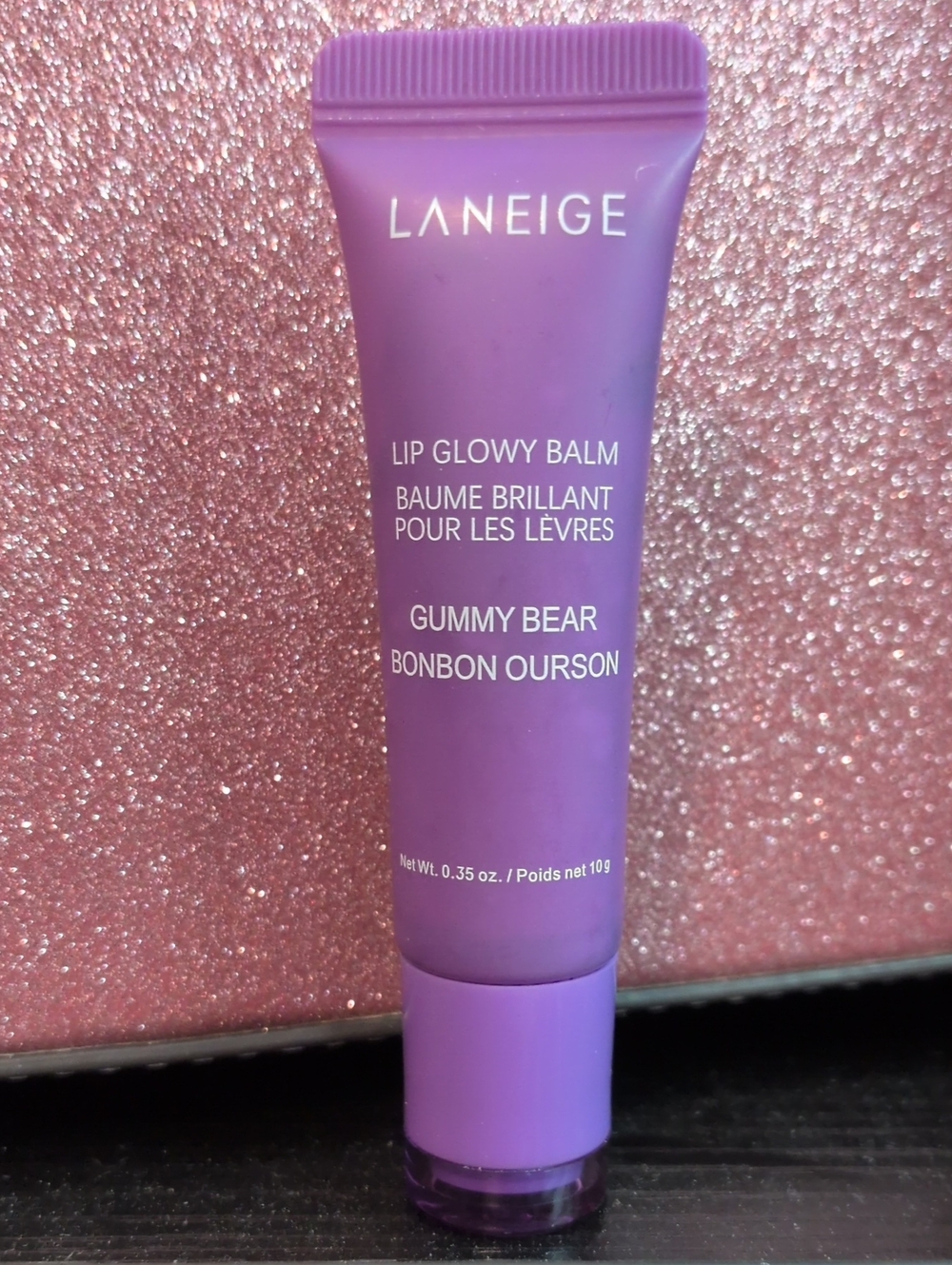 LANEIGE Lip Glowy Balm In Gummy Bear / New Without Box